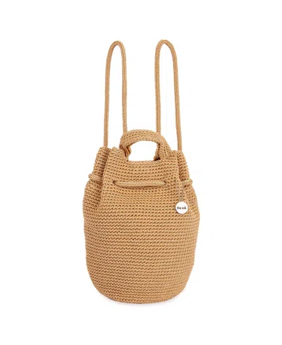 The Sak Dylan Crochet Small Backpack In Bamboo