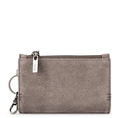 The Sak Encino Card Wallet In Grey