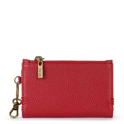 The Sak Encino Essential Wallet In Scarlet