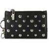 The Sak Encino Leather Card Wallet In Black