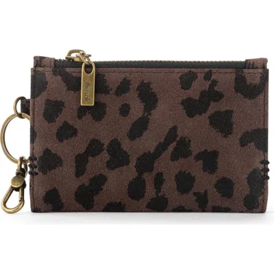 The Sak Encino Leather Card Wallet In Brown