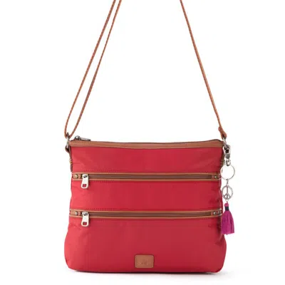 The Sak Esperato Crossbody In Crimson