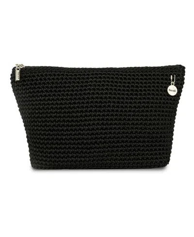 THE SAK ESSENTIAL CROCHET ZIPPER POUCH