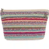 The Sak Essential Medium Pouch In Eden Stripe