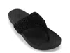 The Sak Everly Crochet Sandal In Black
