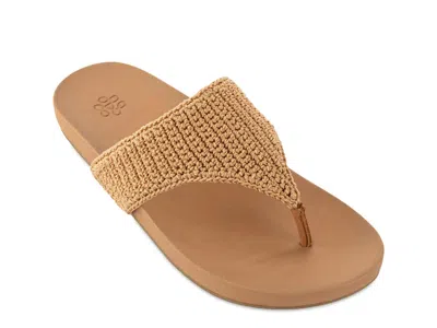 The Sak Everly Crochet Sandal In Nude