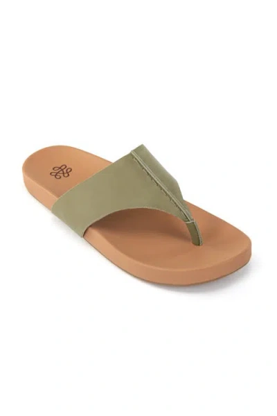 The Sak Everly Sandal In Loden