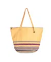 The Sak Faye Leather Tote In Sunlight Seminyak