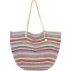 The Sak Faye Tote Bag In Eden Stripe