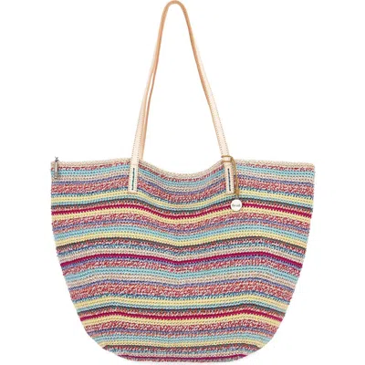 The Sak Faye Tote Bag In Eden Stripe