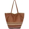 The Sak Faye Tote Bag In Tobacco Seminyak