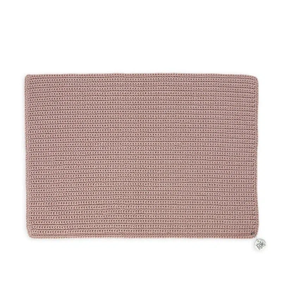 The Sak Home Individual Placemat In Pink