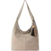 The Sak Huntley Hobo In Sand Suede