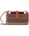 The Sak Iris Large Smartphone Crossbody In Sunset Stripe
