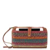The Sak Iris Large Smartphone Crossbody In Sunset Stripe