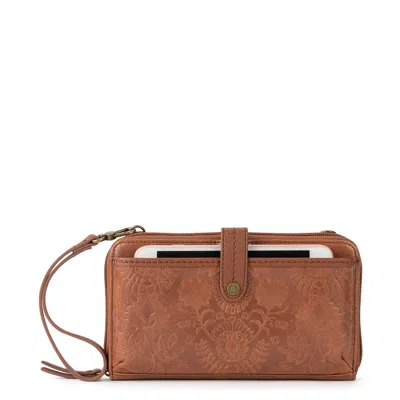 The Sak Iris P Smartphone Crossbody In Brown