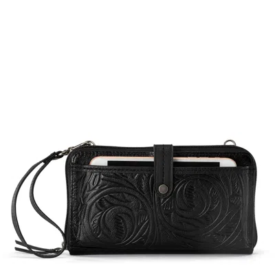 The Sak Iris P Smartphone Crossbody In Black