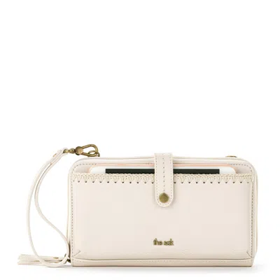 The Sak Iris P Smartphone Crossbody In White