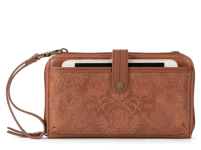 The Sak Iris Smartphone Crossbody Bag In Brown