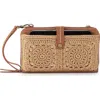 The Sak Iris Smartphone Crossbody In Bamboo Medallion