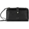 The Sak Iris Smartphone Crossbody In Black Leather