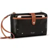 The Sak Iris Smartphone Crossbody In Black Onyx