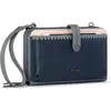 The Sak Iris Smartphone Crossbody In Dusty Blue Block