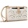 The Sak Iris Smartphone Crossbody In Natural Fan