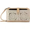 The Sak Iris Smartphone Crossbody In Natural Medallion