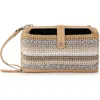 The Sak Iris Smartphone Crossbody In Sand Stripe