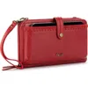 The Sak Iris Smartphone Crossbody In Scarlet