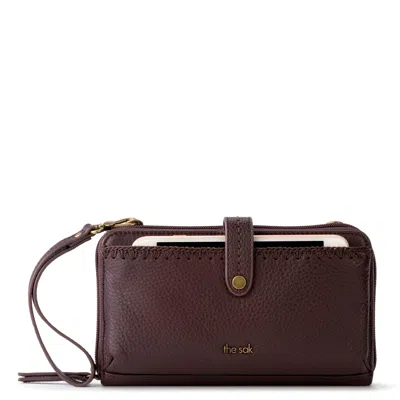 The Sak Iris Smartphone Wallet In Mahogany