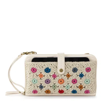 The Sak Iris Smartphone Wallet In Natural Multi Flowers