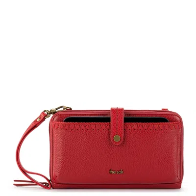 The Sak Iris Smartphone Wallet In Scarlet