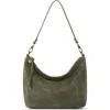 The Sak Jasmine Small Hobo In Moss Suede