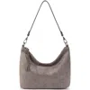 The Sak Jasmine Small Hobo In Mushroom Suede