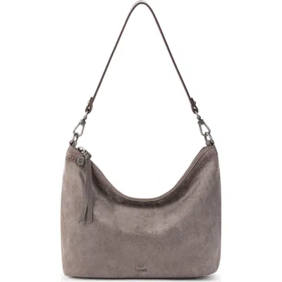 The Sak Jasmine Small Hobo In Mushroom Suede