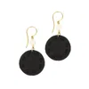 The Sak Jasper Disc Earrings