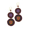 The Sak Jasper Double Disc Earrings