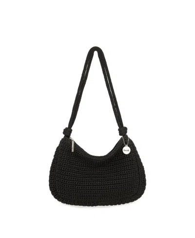 The Sak Josie Crochet Small Crossbody Bag In Black