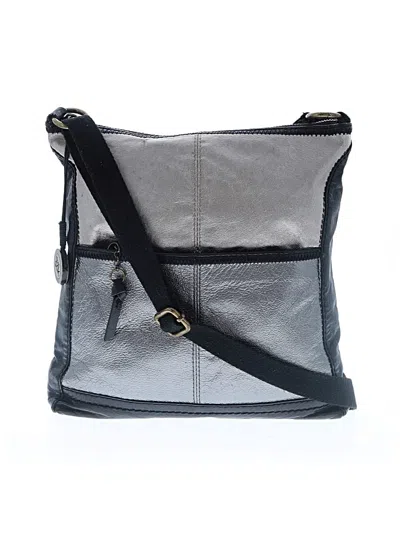 Pre-owned The Sak Leather Crossbody Bag In Black