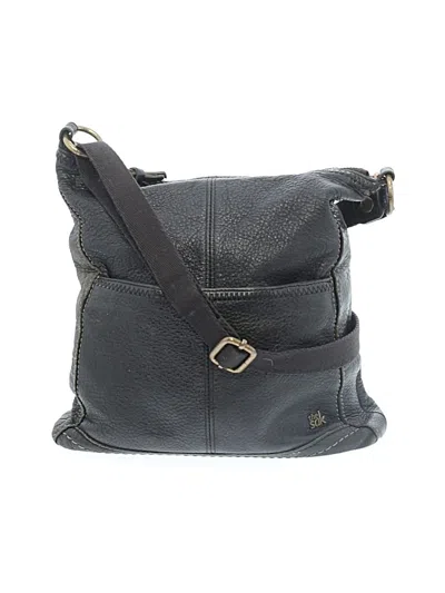 Pre-owned The Sak Leather Crossbody Bag In Black