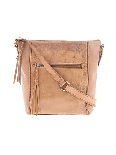 Pre-owned The Sak Leather Crossbody Bag In Brown