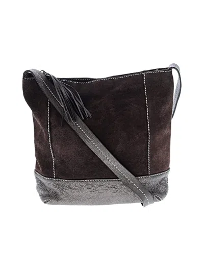 Pre-owned The Sak Leather Crossbody Bag In Brown