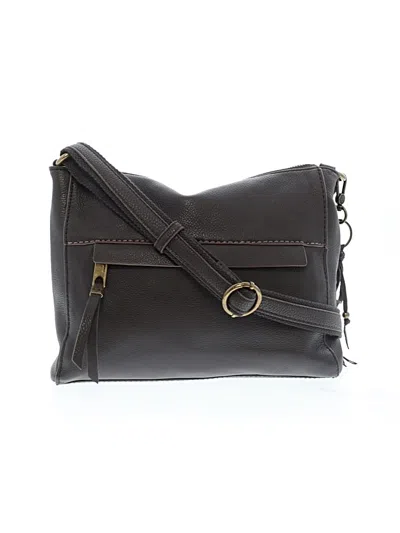 Pre-owned The Sak Leather Crossbody Bag In Brown