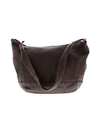 Pre-owned The Sak Leather Hobo Bag In Brown