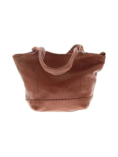 Pre-owned The Sak Leather Hobo Bag In Brown