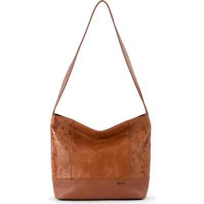 The Sak De Young Leather Hobo Bag In Brown