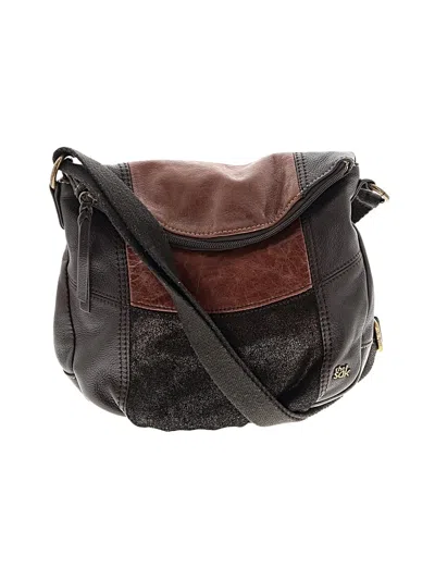 Pre-owned The Sak Leather Messenger In Brown