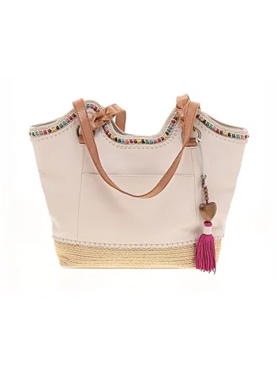 Pre-owned The Sak Leather Satchel In Brown